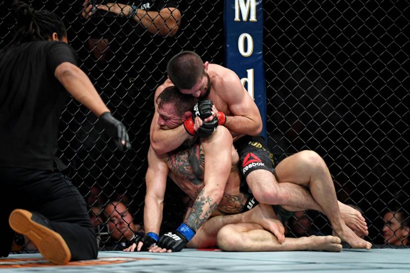l’UFC contre Conor McGregor à l’UFC 229 